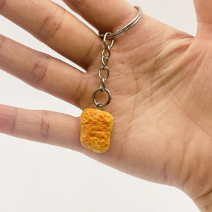 พวงกุญแจรูปไก่<span class=keywords><strong>ทอด</strong></span> 3 มิติ ทำจาก PVC ตลกๆ น่ารัก รูปน่องไก่ <span class=keywords><strong>ปีก</strong></span><span class=keywords><strong>ไก่</strong></span> ของตกแต่งกระเป๋า พวงกุญแจอาหารจำลองสุดเก๋ - Product Image 6