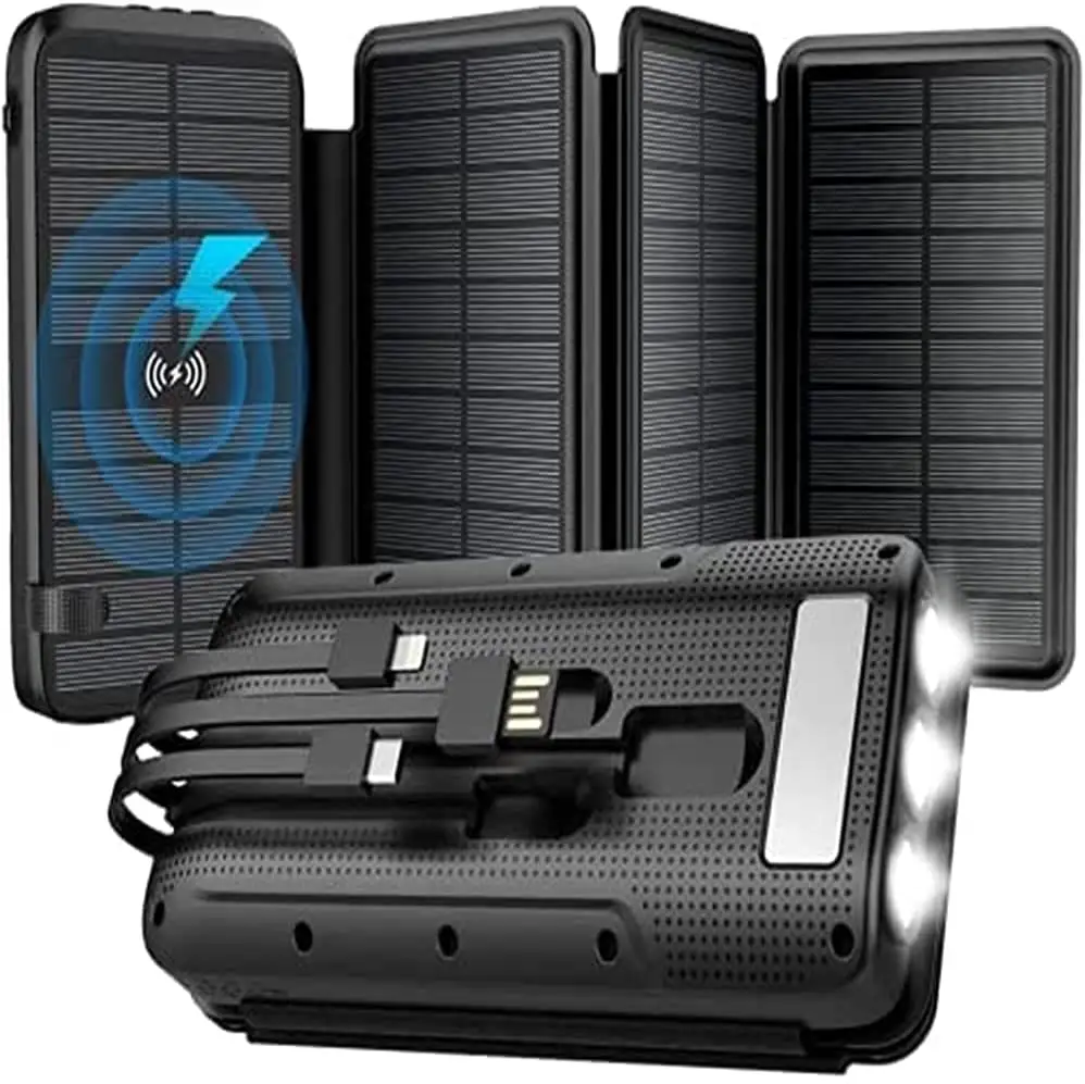 Складная солнечная панель для ноутбука, портативное зарядное устройство для мобильного телефона