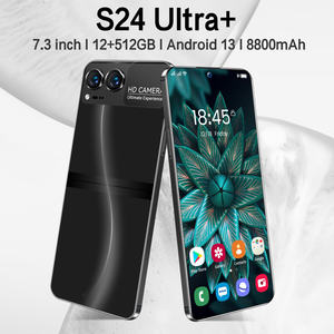 Nouveau design 2024 S24 <span class=keywords><strong>Ultra</strong></span>+ 5G Smartphone pliable HD LTE Android 13 12+512 Go Mémoire énorme Vente chaude <span class=keywords><strong>S</strong></span> Fold 24 Téléphone mobile - Product Image 2