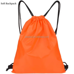 Bán Buôn Không Thấm Nước Giá Rẻ Số Lượng Nhỏ Ba Lô Biểu Tượng Tùy Chỉnh Polyesterbackpack Có Thể Gập Lại Mua Sắm Dây Kéo Ba Lô - Product Image 1