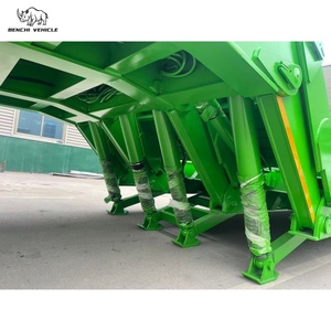 Semi-remorques à plateau surbaissé en acier à 6 essieux pour le transport d'excavatrices lourdes de 40 tonnes - En <span class=keywords><strong>vente</strong></span> - Product Image 6