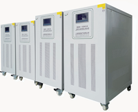 Régulateur de tension automatique triphasé (AVR) SBW 100KVA, bobine en cuivre, efficacité AC 98%, protection contre les surtensions, usage industriel