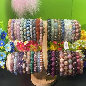 Basso commercio all'ingrosso di Moq bracciale di cristallo naturale di dimensioni miste <span class=keywords><strong>quarzo</strong></span> <span class=keywords><strong>citrino</strong></span> per il Feng Shui lucido di cristallo grezzo gemma guarigione - Product Image 2