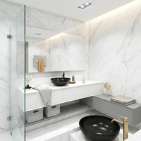 Lumière LED argentée moderne personnalisée sans cadre, taux IP44, rectangle pour salle de bain, décoration d'intérieur, fabrication FOTO éclairée
