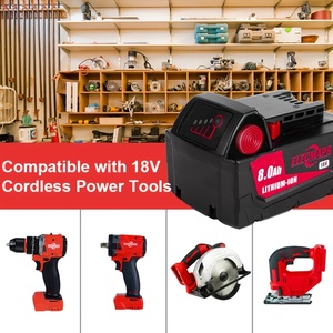 Batería de 8 Ah, Compatible con Herramientas Inalámbricas de 18 V Como Llaves Inalámbricas, Destornilladores y Otras Herramientas Eléctricas - Product Image 6