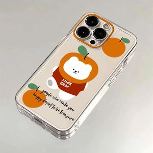 Nouvelle coque de téléphone transparente en TPU Persimmon Puppy, compatible avec <span class=keywords><strong>iPhone</strong></span> 8 X Xr Xs <span class=keywords><strong>11</strong></span> 12 13 14 15 16 17 Pro Max - Product Image 4