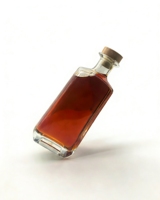 Bouteilles en verre rectangulaires transparentes de 700 ml et 750 ml pour vodka, vin blanc, whisky, brandy, avec bouchon – Vente chaude