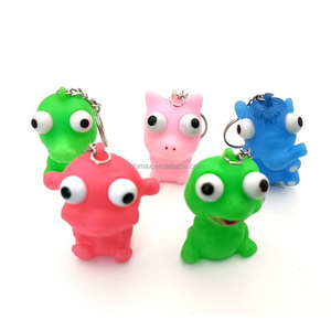 Juguete Sensorial Antiestrés Personalizado con Forma de Animal, Juguete para Apretar de PVC Suave para Niños y Niñas, Juguete de Goma Suave con Forma de Ojo - Product Image 1
