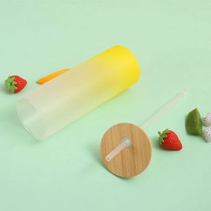 Tall Skinny Glass Tumbler 20oz Classic Design for Milkshakes and Ice Cream <b>Floats</b> - Product Image 1