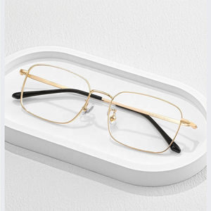 <span class=keywords><strong>Gafas</strong></span> Rectangulares de Metal Unisex, Estándar Global de Reciclaje, Ideales para Uso Diario, Ocasiones de Negocios, Protección para Pantalla de <span class=keywords><strong>Ordenador</strong></span> - Product Image 2