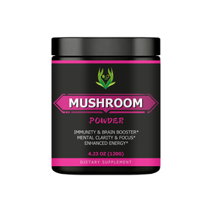 Servicio Personalizado de Polvo de Champiñones con Carbohidratos Totales y Fibra de Melena de León, Polvo de Proteína para Mejorar la Claridad y la Concentración - Product Image 1