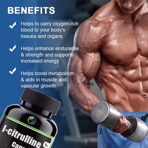 Ausreson L-citrulina Cápsulas OEM Suplemento corporal Preentrenamiento Ganancia muscular L-citrulina Cápsulas - Product Image 3