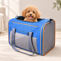 Sac de transport pour chien pliable et respirant, approuvé par les compagnies aériennes, en tissu Oxford 600D, écologique et portable