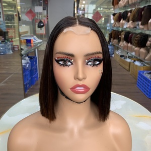 Best Seller SDD Vietnamese Human Hair Straight Bob Wigs With 2X6 Lace ,Natural Looking Wigs - Product Image 3