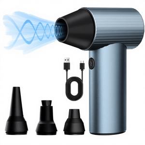 Soplador de Motor Sin Escobillas Recargable Portátil de Grado Industrial Jarvis de 18 V, Mini Ventilador Turbo para Bricolaje, Limpieza al Aire Libre, Alimentado por Batería - Product Image 1