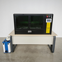 Système de découpe laser à fibre tout-en-un 800W pour une réduction des coûts d'équipement dans le traitement et la gravure de précision des métaux