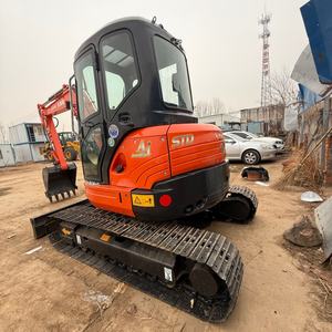 Excavadora Kubota U55-4 de Segunda Mano de Alta Calidad, Máquina de Construcción Usada, Miniexcavadora Kubota U55 en Buen Estado a Buen Precio - Product Image 4