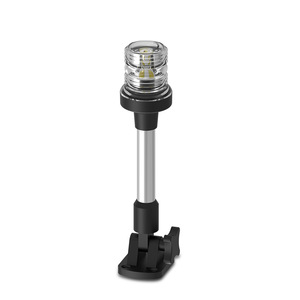 Feu de navigation LED, feu de signalisation pour bateau USCG, acier inoxydable, base réglable, 9 pouces, 12V 24VDC, utilisation pour la pêche - Product Image 3