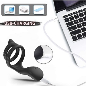 Đồ chơi tình dục dành cho người lớn OEM, vòng dương vật rung 50mm có thể tái sử dụng, giúp nam giới kéo dài thời gian xuất tinh - Product Image 3