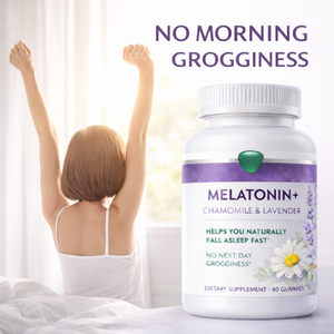 Gomitas de <span class=keywords><strong>Melatonina</strong></span> + Manzanilla y Lavanda OEM, Ayuda Natural para Dormir, Sin Resaca Matutina, 60 Unidades para Mujeres, Vida Útil de 24 Meses - Product Image 4