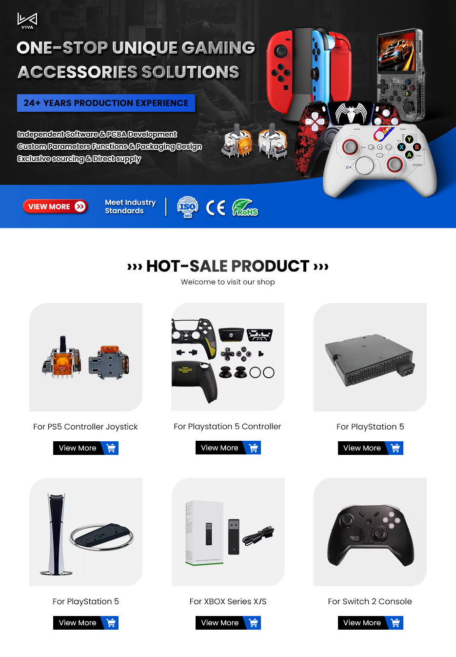 Rocker Stick Analogico Magnetico Per Xbox One Elite Series 2 Controller Joystick - Foto 2