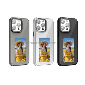 Nuove Custodie per Cellulare di <span class=keywords><strong>Design</strong></span> V02 2025 con NFC <span class=keywords><strong>e</strong></span> Display Intelligente con Schermo <span class=keywords><strong>E</strong></span>-Ink per IP 15 Pro IP16 Cover Personalizzata Fai-da-Te - Product Image 1
