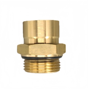 อะไหล่รถบรรทุกคุณภาพสูง ข้อต่อทองแดงแบบเร็ว M12*1.5 M16*1.5 M22*1.5 สำหรับรถบรรทุกและรถพ่วง - Product Image 1