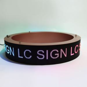 Pantalla LED Cilíndrica Redonda para Publicidad en Escaparates de Tiendas Minoristas, Señalización Digital, Video Wall Circular, P2 P2.5 para Interiores - Product Image 2