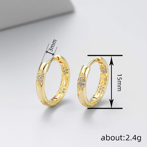 Orecchini a Forma di Grano per Donne, Stile Francese, Accessori per Orecchie da Indossare Quotidianamente - Product Image 5