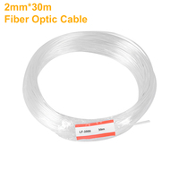 Câble de fibre optique à émission lumineuse terminale de 2,0 mm 30 m pour source lumineuse de ciel étoilé de voiture