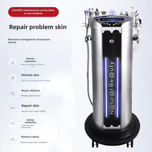 Appareil de soin complet de la peau, facial 10 en 1, grande bulle, perle noire, spécifique aux salons de beauté - Product Image 3