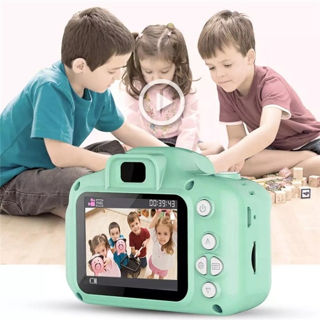 X2 X200 Kids Camera  Kids Digital Camera Toys Outdoor Photography for Kids 2.0" HD Screen Mini Camera for Child
