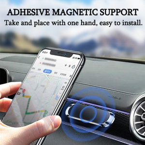 Soporte Magnético Universal para Coche, de Aleación de Zinc y <span class=keywords><strong>Gel</strong></span> de Sílice, Multifuncional, Estable, Precio de Fábrica al por Mayor - Product Image 2