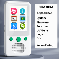 Pemutar MP3 Laris 2025 Layar Sentuh 2.4 Inci Kenop Volume Putar Android Speaker Hi-Fi Terintegrasi Dukungan Google Play 1+4GB