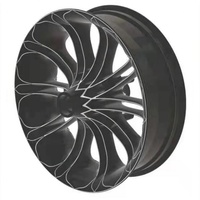 Rines de Motocicleta INCA Personalizados, Nuevos, de Aluminio 6061, Estilo 3D, Negros, para HD V-rod, Night-rod, Muscle, VRSCB