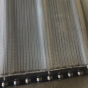 Hợp chất cân bằng dệt dây lưới băng tải Đai cordweave thực phẩm trang trại ngành công nghiệp bền cinta transportadora de malla de alambre - Product Image 1