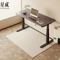 Support électrique automatique à double moteur de haute qualité ou bureau assis Table d'ordinateur de bureau au design moderne avec des caractéristiques durables