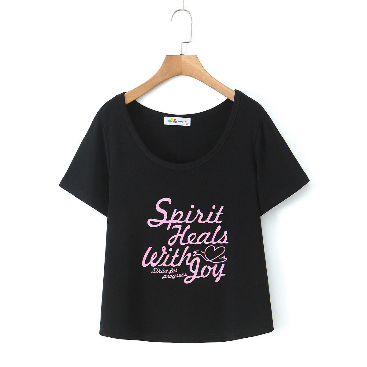 เสื้อยืดแขนสั้นสีดำ Night Sky