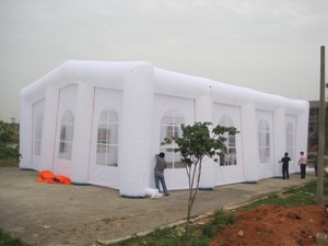 Tentes de réception modulaires gonflables quatre saisons avec caractéristiques imperméables et ignifuges pour événements en plein air - Product Image 3