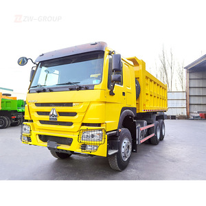 Used SINOTRUK HOWO 6x4 Left Hand Drive Diesel Dump Truck <b>10</b> Wheels 371HP Heavy Truck for Mining Transportation - Product Image 1