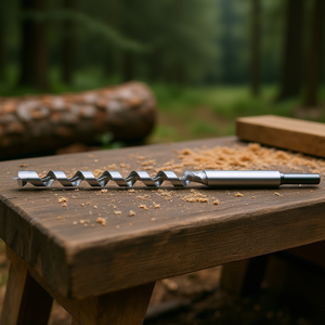 Broca para madera Auger de 12 mm de diámetro y 300 mm de longitud para perforar troncos - Product Image 3