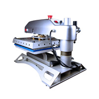 Presse à chaud électrique semi-automatique pour transfert thermique de t-shirts, 38x38cm, haute pression, pour tissus, 220/110V, 1 an de garantie