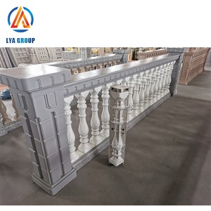 Casting decorative plastic square shape concrete baluster mold for sale