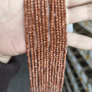 New Arrivals Semi-finished Product 3mm Strands Faceted <strong>Black</strong> Tourmaline Healing Crystal Bracelets <strong>Beads</strong> for Sale - Product Image 3