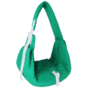 Sac de transport pour animaux de compagnie SENDA multifonctionnel en nylon solide avec fermeture éclair de 5 kg, sac bandoulière pour petits chiens et chats, style décontracté polyvalent, pratique - Product Image 4
