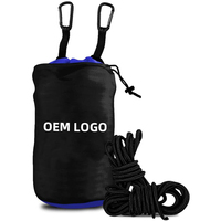 Hamaca de nailon para senderismo y acampada, diseño de paracaídas, individual, doble, ligero, para exteriores