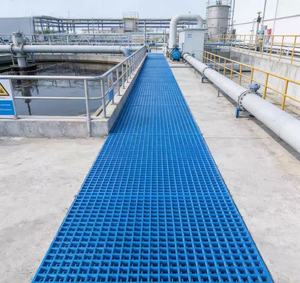 Rejilla de Fibra de Vidrio Reforzada con Plástico (FRP) para Plataformas, Escaleras, Pasarelas y Canales de Drenaje en Talleres de Lavado de Coches - Product Image 4