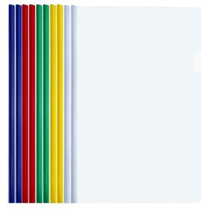 Clear Report Covers with U-Type Sliding Bar Office School Supplies Transparent Resume Presentation <b>File</b> <b>Folders</b> <b>Organizer</b> Binder - Product Image 1