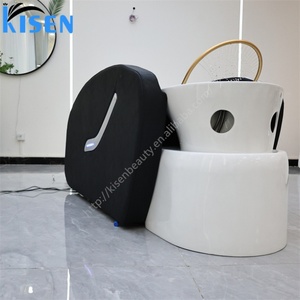 KISEN New Intelligent Electric Massage Shampoo <b>Bed</b> Hair Salon Fully Automatic Shampoo Hairdressing Flushing Shampoo <b>Bed</b> - Product Image 2