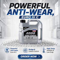 Huile moteur diesel API CH-4 15W-40 haute performance pour camions et engins de chantier